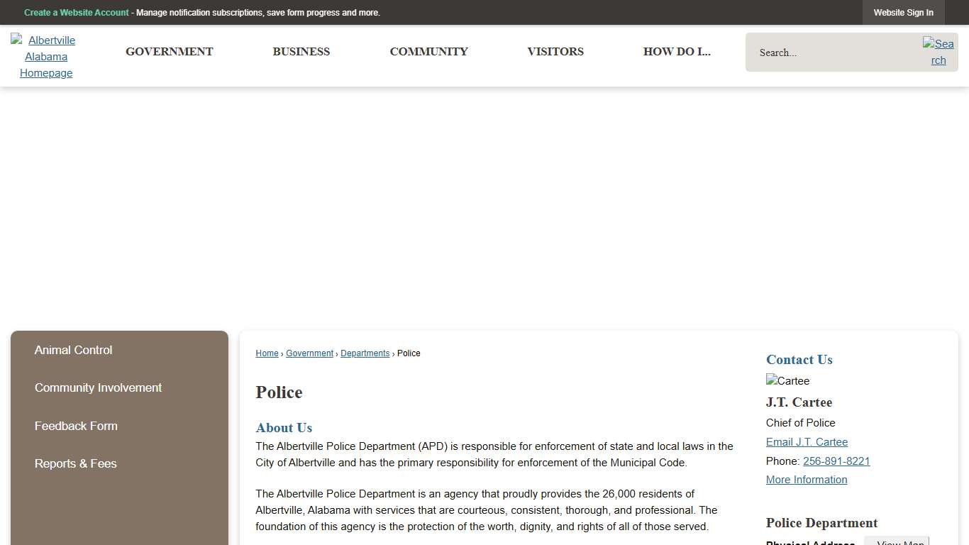 Police | Albertville, AL